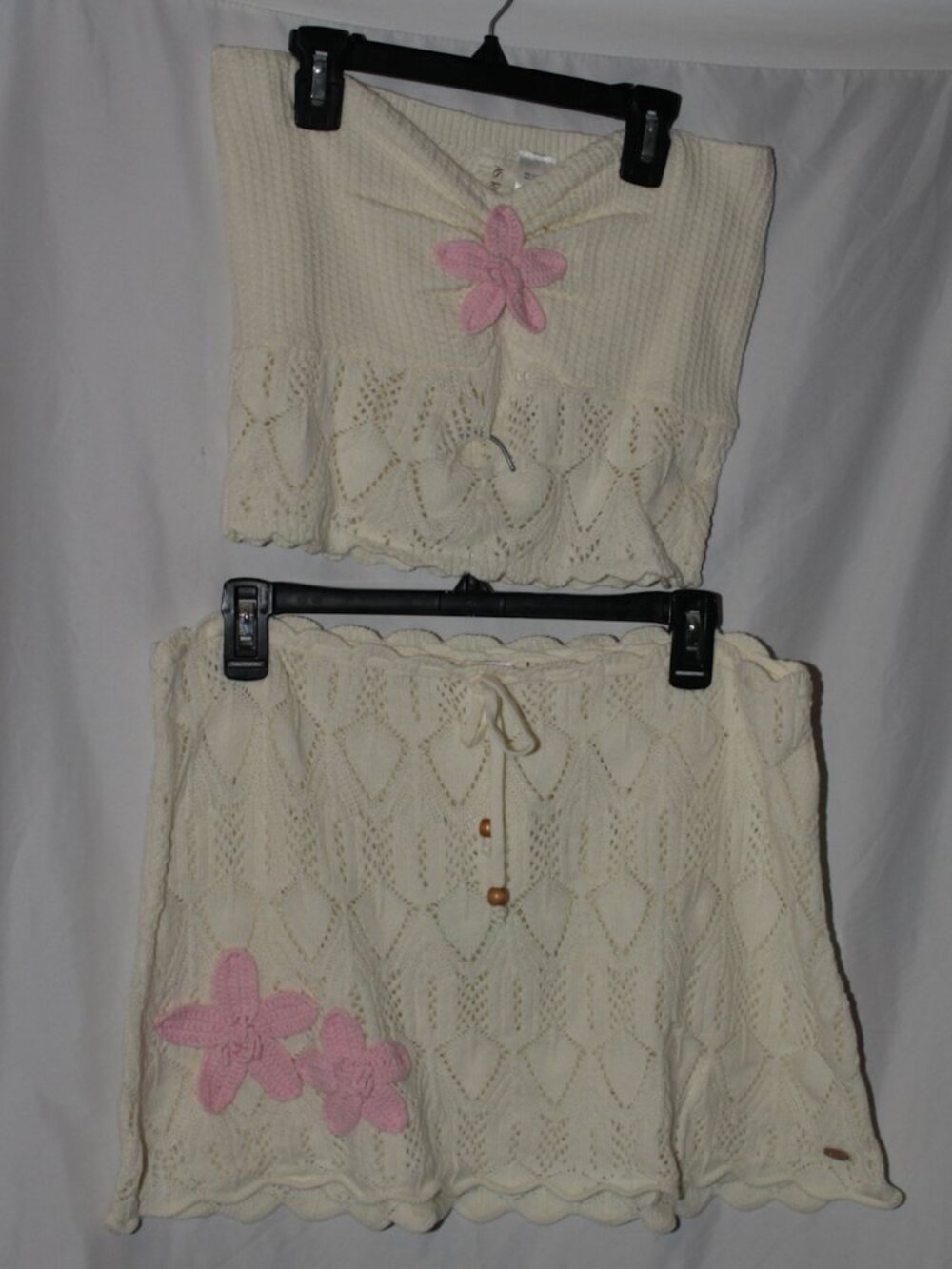 NWT AS Revival Sunwoven Crochet Skirt Set SIze XL - Picture 10 of 15